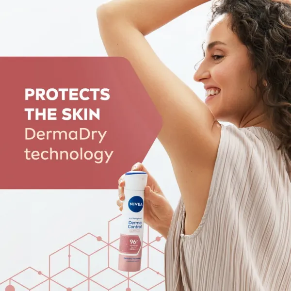 Nivea Derma Dry Control antiperspirant v spreji 150 ml