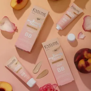 Eveline Cosmetics My Beauty Elixir Peach Cover hydratačný BB krém odtieň 02 Dark 30 ml