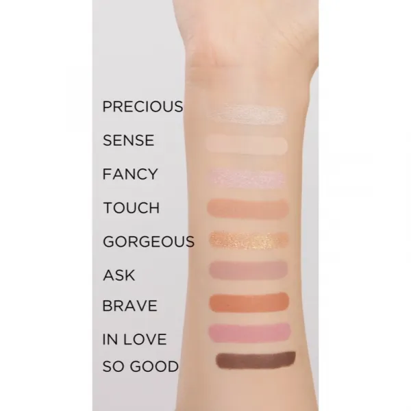 Eveline Cosmetics Look Up Let's Try! paletka očných tieňov 10,8 g