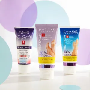 Eveline Cosmetics Revitalum peelingový krém na nohy 75 ml