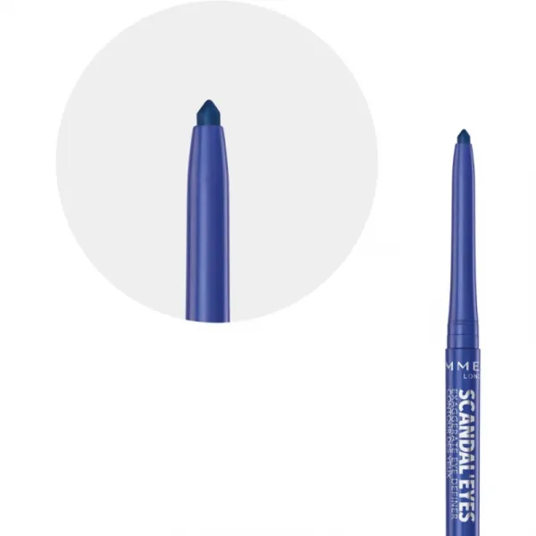 Rimmel ScandalEyes Exaggerate automatická ceruzka na oči odtieň 004 Cobalt Blue 0,35 g