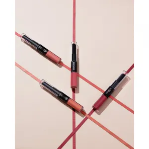 L’Oréal Paris Infallible 24H dlhotrvajúci rúž a lesk na pery 2 v 1 odtieň 804 Metro Proof Rose 5,7 g