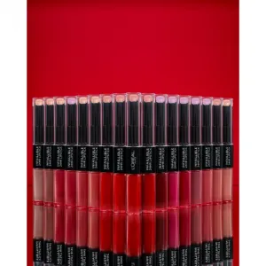 L’Oréal Paris Infallible dlhotrvajúci rúž a lesk na pery 2 v 1 odtieň 312 Incessant Russet 5 ml