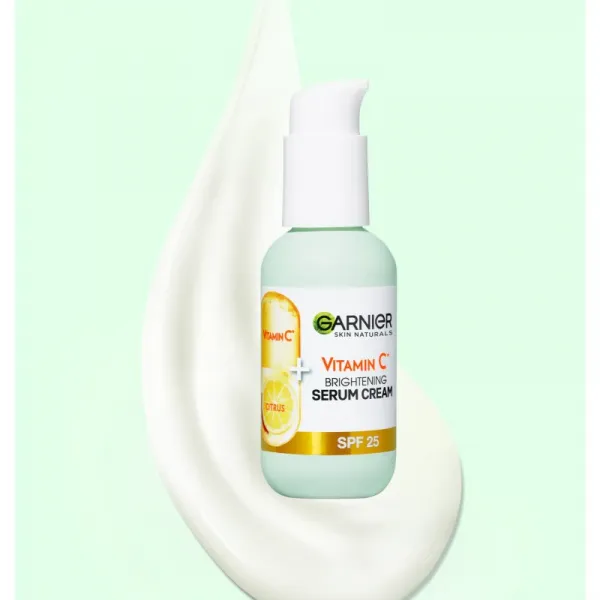 Garnier Skin Naturals Vitamin C krémové sérum pre rozjasnenie pleti s vitamínom C 50 ml