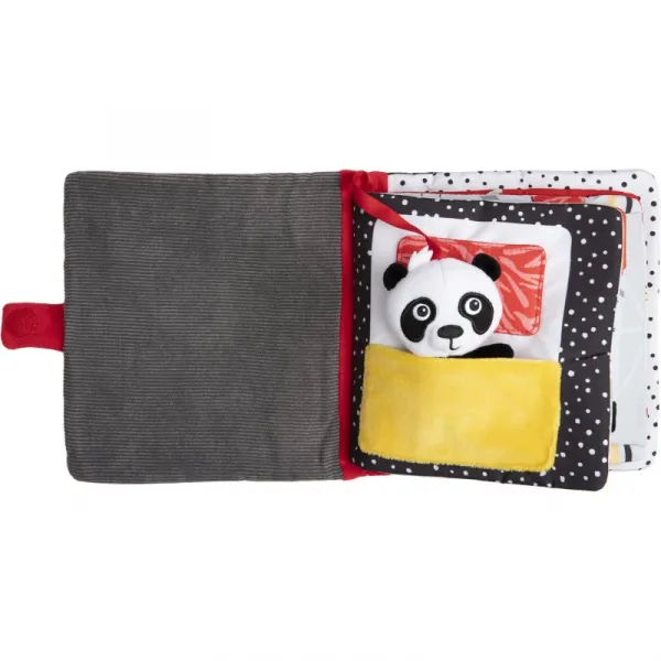 Canpol Babies senzorická knižka Sensory Panda BabiesBoo
