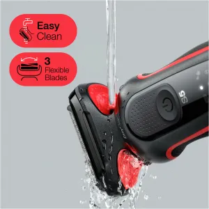 BRAUN Series 5 51-R1000s Red