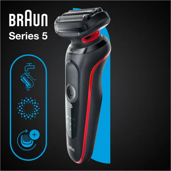 BRAUN Series 5 51-R1000s Red