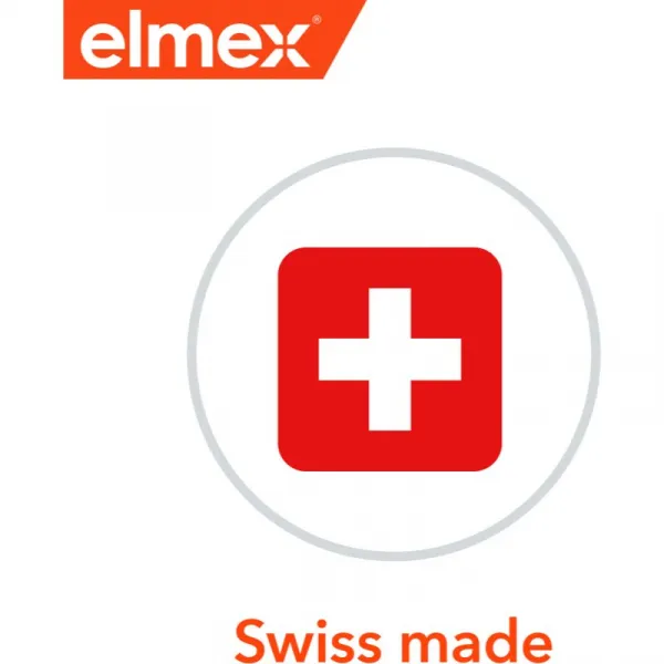 Elmex Swiss Made zubné kefky ultra soft Yellow + Blue + White 3 ks