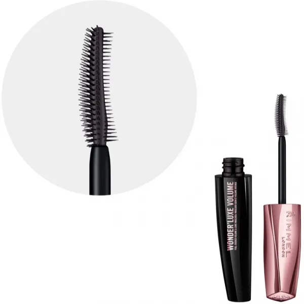 Rimmel Wonder'luxe Volume riasenka pre objem odtieň Extreme Black 11 ml