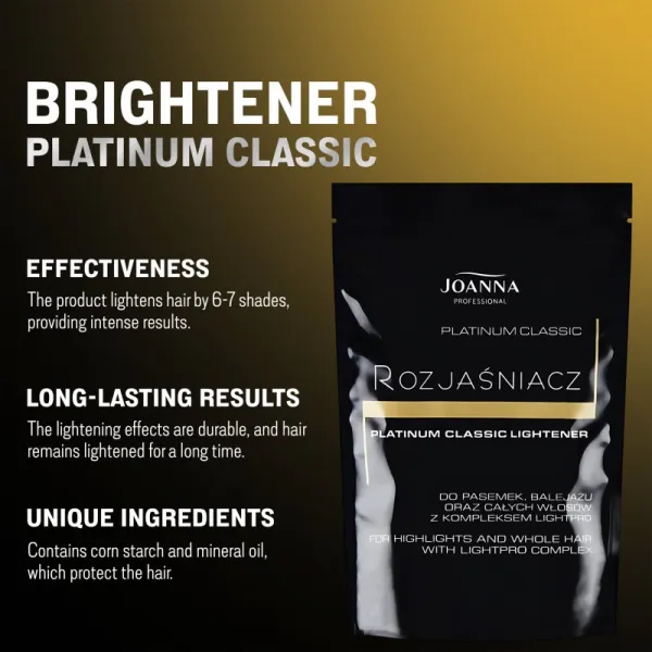 Joanna Professional Joanna melír Platinum Classic - 450 g