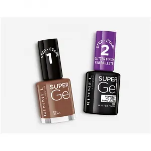 Rimmel Super Gel gélový lak na nechty bez použitia UV/LED lampy odtieň 052 Camo 12 ml