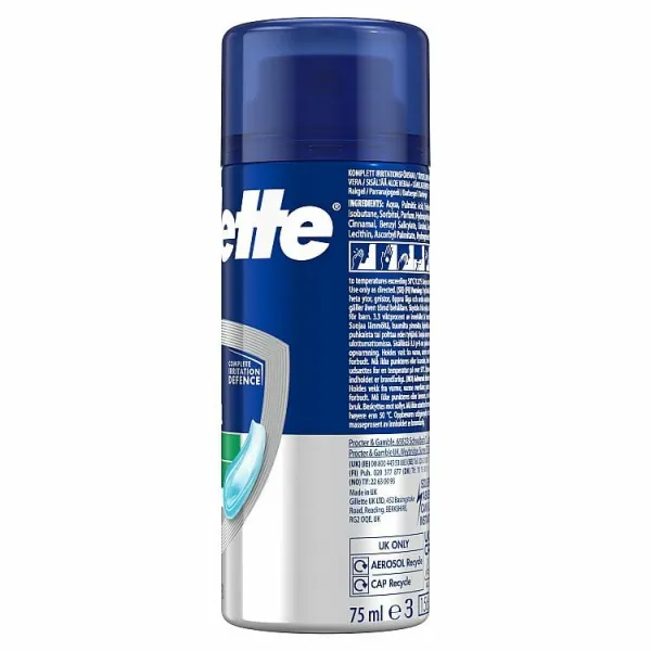 Gillette Series Sensitive gél na holenie pre mužov 75 ml