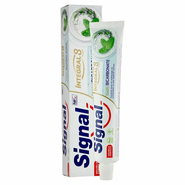 Signal Integral 8 Natural Elements zubná pasta Baking soda 75 ml