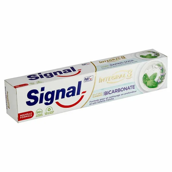 Signal Integral 8 Natural Elements zubná pasta Baking soda 75 ml
