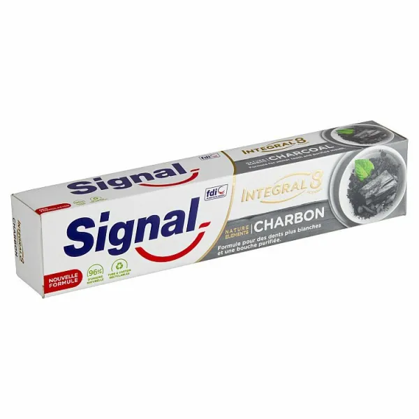 Signal Nature Elements Integral 8 Charcoal zubná pasta 75 ml