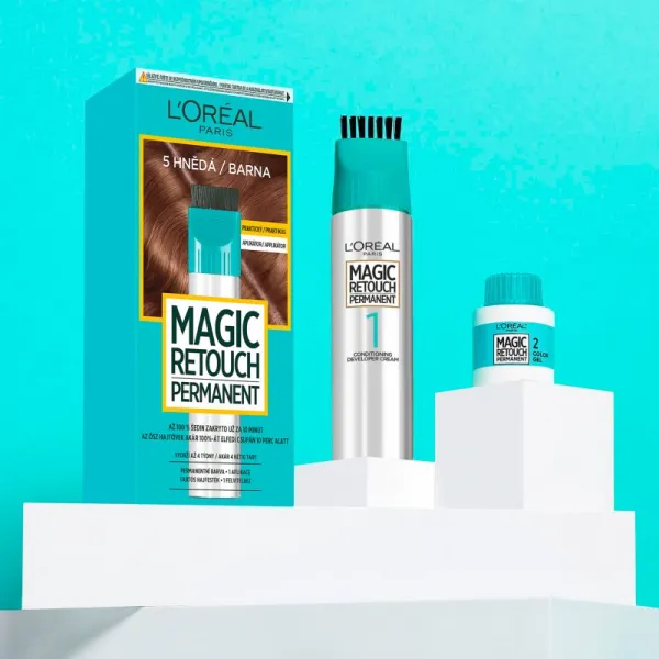L’Oréal Paris Magic Retouch Permanent tónovacia farba na odrasty s aplikátorom odtieň 8 BLOND