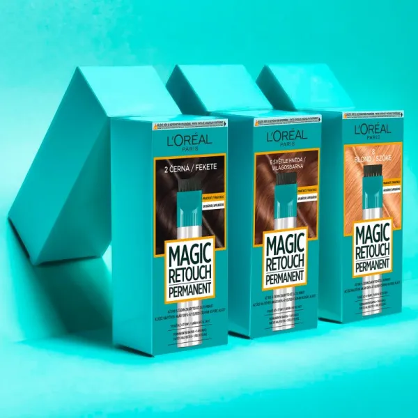L’Oréal Paris Magic Retouch Permanent tónovacia farba na odrasty s aplikátorom odtieň 8 BLOND