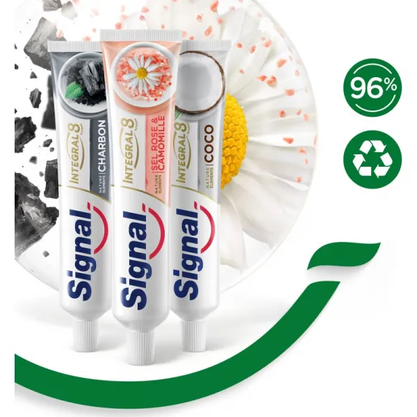 Signal Natural Elements Integral 8 Camomile zubná pasta 75 ml