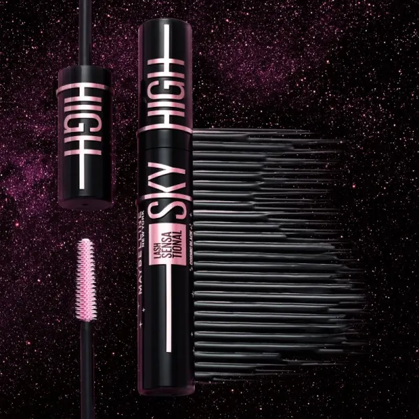 MAYBELLINE NEW YORK Lash Sensational Sky High Cosmic Black predlžujúca riasenka extra čierna 7.2 ml