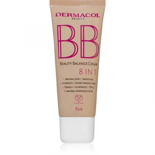 Dermacol Beauty Balance BB krém s hydratačným účinkom SPF 15 N.1 Fair 30 ml