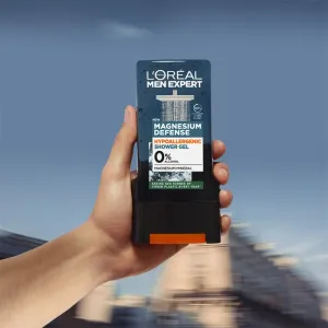L’Oréal Paris Men Expert Magnesium Defence hypoalergénny sprchový gél pre mužov 300 ml