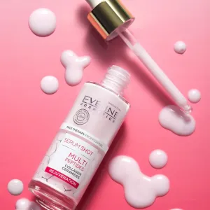 Eveline Cosmetics Serum Shot Multi Peptides omladzujúce pleťové sérum s kolagénom 30 ml
