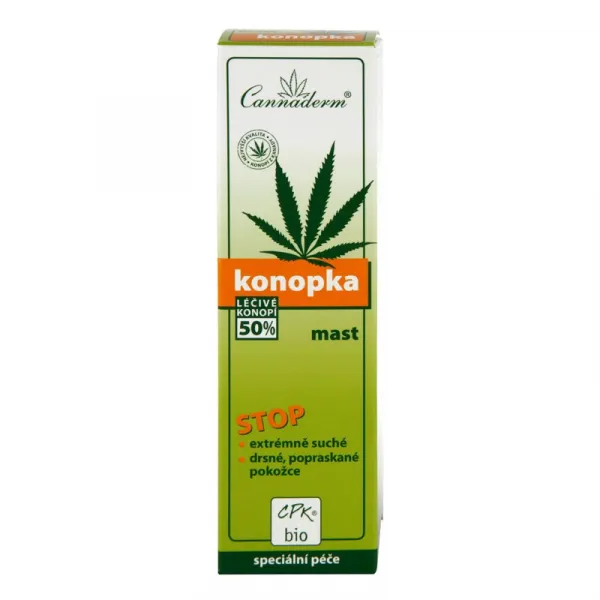 Cannaderm Konopka masť pre suchú pokožku 75 g