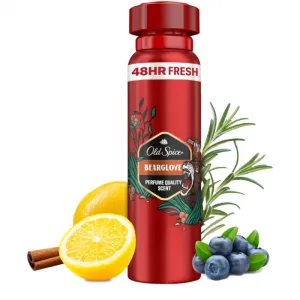Old Spice Bearglove Dezodorant V Spreji Pre Mužov 150ml, 48 h Sviežosť a Bez Hliníka