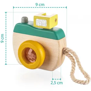 Zopa Wooden Camera fotoaparát z dreva Green 1 ks