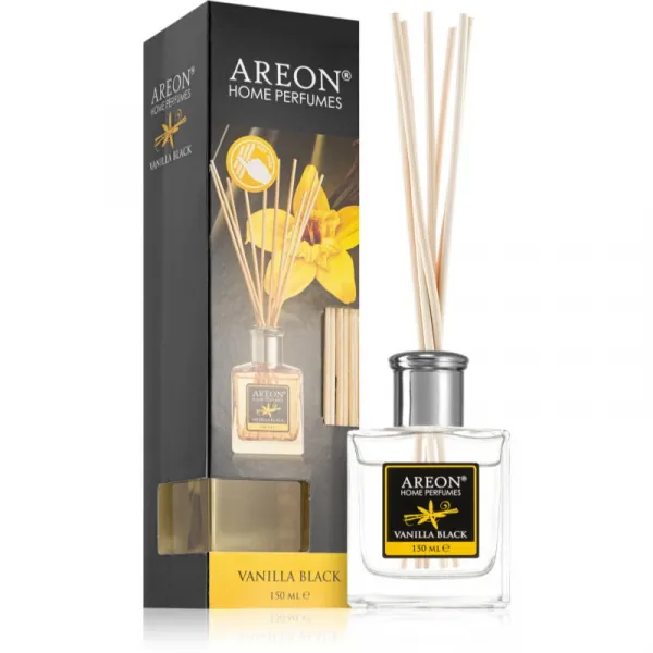 Areon Home Perfume Vanilla Black aróma difuzér s náplňou 150 ml