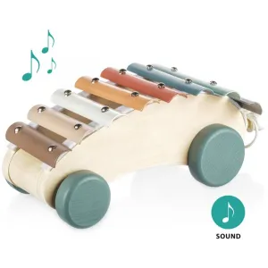 Zopa Wooden Pull Xylophone ťahací xylofón z dreva 1 ks
