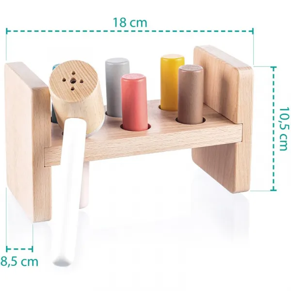 Zopa Wooden Nailer zatĺkačka z dreva 1 ks