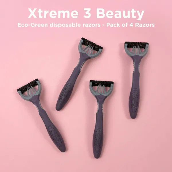 Wilkinson Sword Xtreme 3 Beauty Eco Green jednorazový holiaci strojček 4 ks