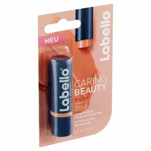 Labello Caring Beauty tónovací balzam na pery odtieň Nude 4,8 ml
