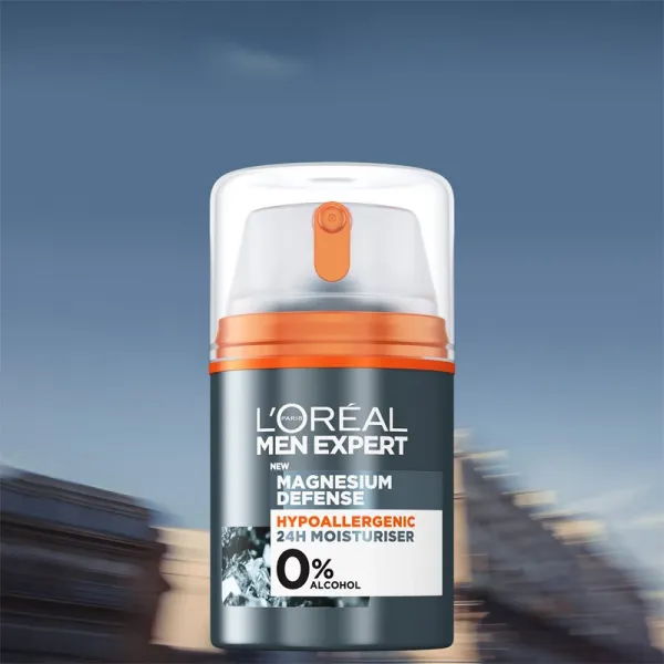 L’Oréal Paris Men Expert Magnesium Defence hydratačný krém pre mužov 50 ml