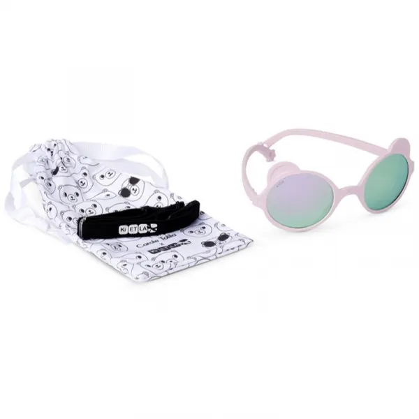KiETLA Ours'on 24-48 months slnečné okuliare pre deti Light Pink 1 ks