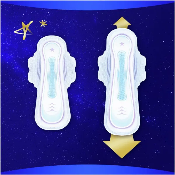 Always Ultra Hygienické Vložky Secure Night Extra (veľkosť 5) S Krídelkami 10Ks