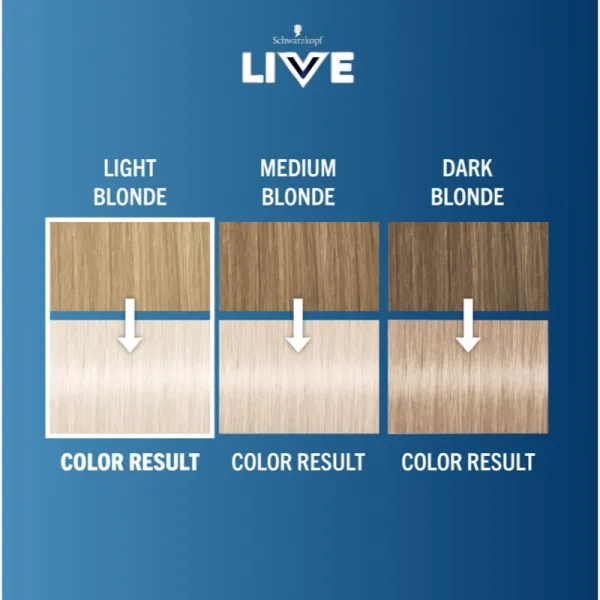 Schwarzkopf LIVE Intense Colour permanentná farba na vlasy odtieň B11 Frosty Blonde 1 ks