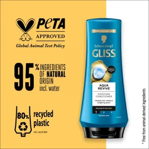 Schwarzkopf Gliss Aqua Revive balzam na vlasy pre normálne až suché vlasy 200 ml