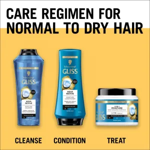 Schwarzkopf Gliss Aqua Revive balzam na vlasy pre normálne až suché vlasy 200 ml