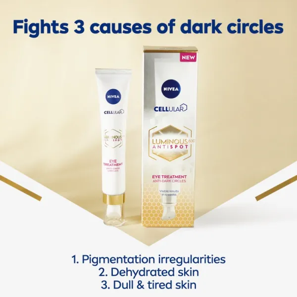 Nivea Cellular Luminous 630 očný krém proti tmavým kruhom 15 ml