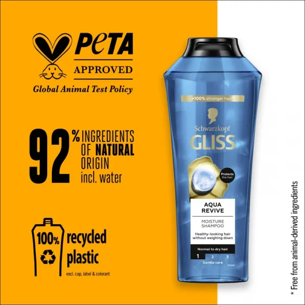 Gliss Aqua Revive šampón 400 ml