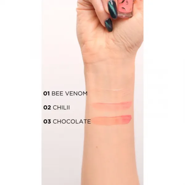 Eveline Cosmetics OH! my LIPS Lip Maximizer lesk na pery s včelím jedom odtieň Chocolate 4,5 ml