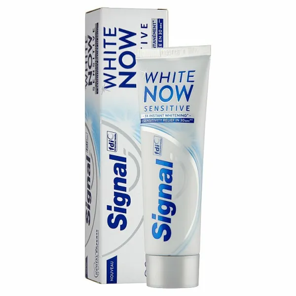 Signal White Now Sensitive zubná pasta 75 ml