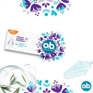 o.b. Extra Protect Super+ Comfort tampóny 16 ks