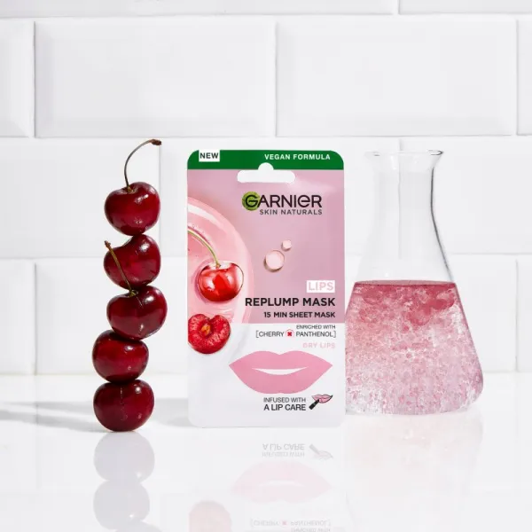 Garnier Skin Naturals Lips Replump Mask vyplňujúca maska na pery 5 g