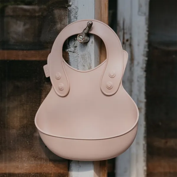 BIBS Overall Bib podbradníček Blush 1 ks