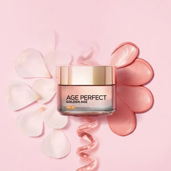 L’Oréal Paris Age Perfect Golden Age denný krém pre zrelú pleť SPF 20 50 ml