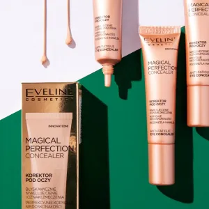 Eveline Cosmetics Magical Perfection korektor na kruhy pod očami odtieň 01 Light 15 ml