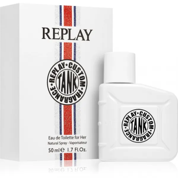 Replay #Tank Custom For Her toaletná voda pre ženy 50 ml